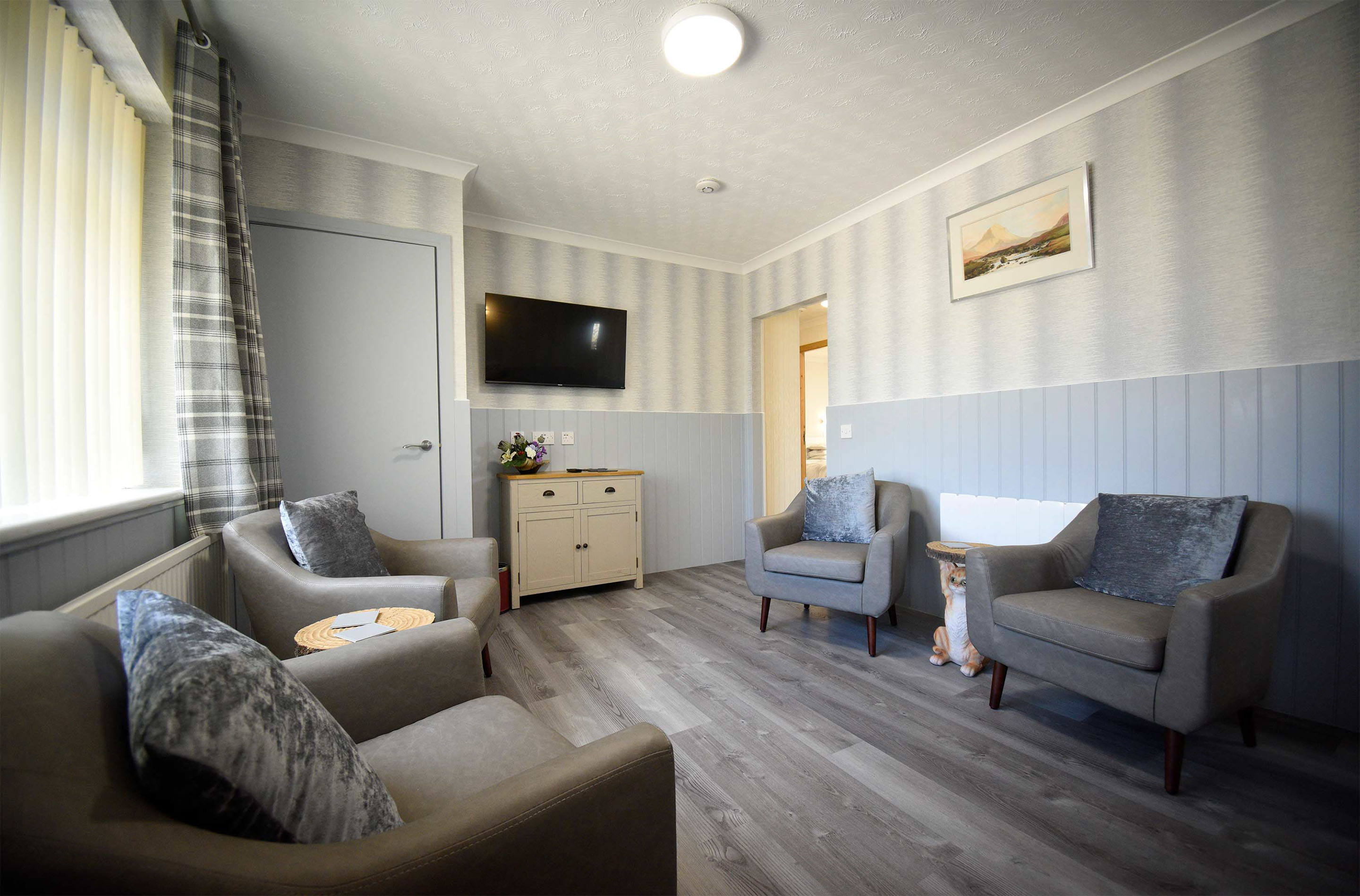 Our self catering apartment accommodation in Portree has a private entrance and private parking