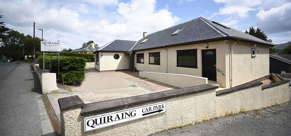 Quiraing House in Portree offers self catering and bed and breakfast accommodation