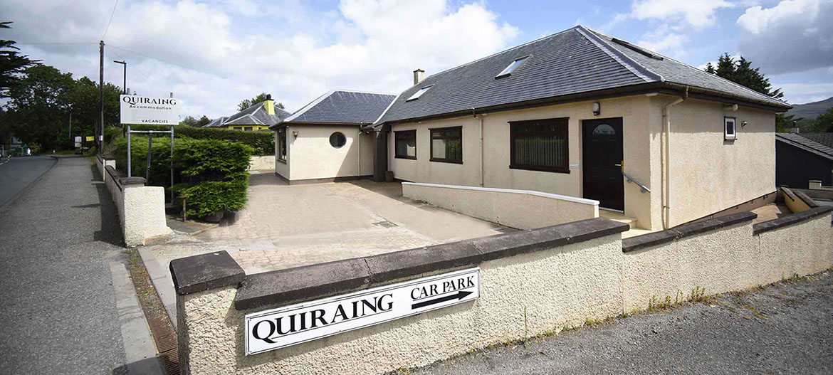 Quiraing House self catering accommodation in Portree property exterior