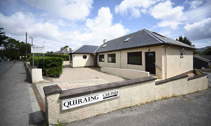 Quiraing House self catering accommodation in Portree property exterior